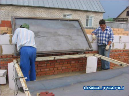 Гаражные ворота распашные своими руками