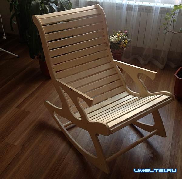 Кресло качалка своими руками из дерева: чертежи, эскизы, фото