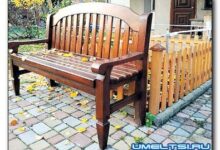 Photo of Изготовление скамейки для сада или террасы