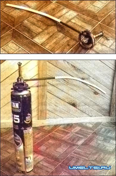 Устройство для извлечения остатков пены
