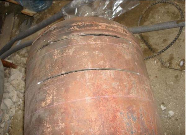 Буржуйка из газового баллона: пошаговые фото