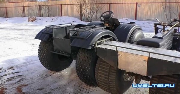 Маленький самодельный вездеход «ЛитЛ» Маленький самодельный вездеход «ЛитЛ»