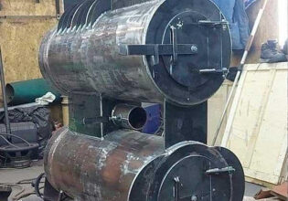 Photo of Буржуйка своими руками с дожиганием пиролизных газов: фото + описание