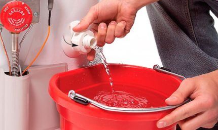 Как слить воду из водонагревателя для консервации системы водоснабжения Как слить воду из водонагревателя для консервации системы водоснабжения