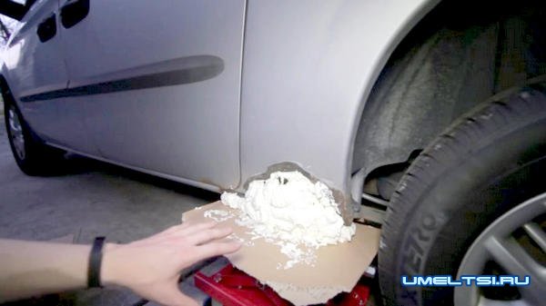 Ржавые дыры в кузове авто латаем без сварки