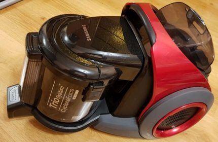 Обзор пылесоса Samsung SW17H9071H с аквафильтром: тройной удар по загрязнениям